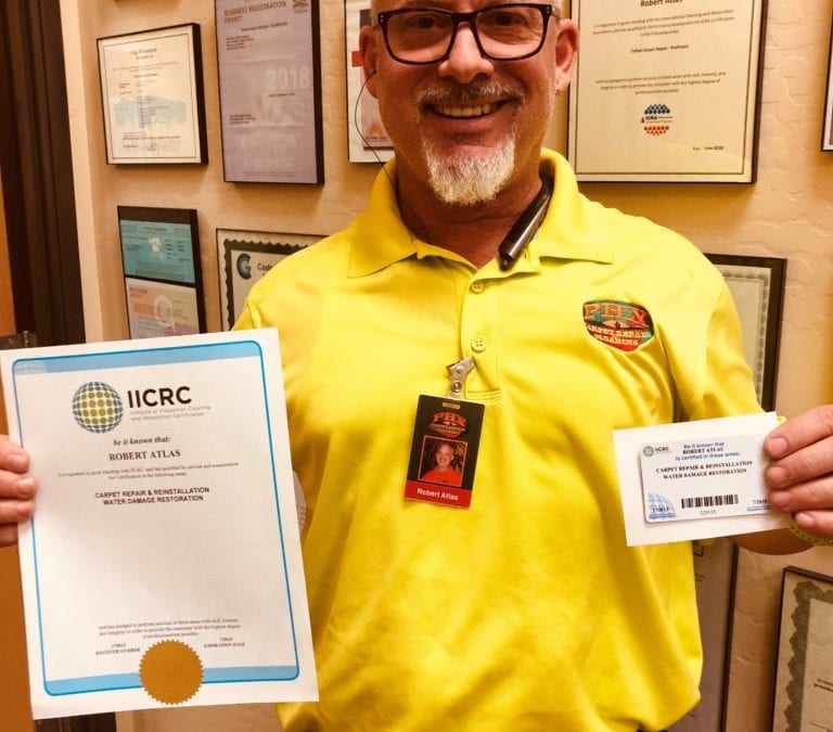 New IICRC Certification!